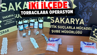Adapazarı ve Serdivan'da uyuşturucu operasyonu