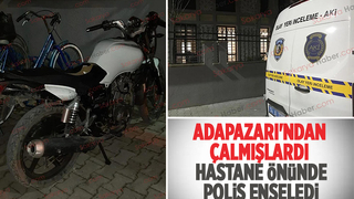 Adapazarın'dan Çaldıkları Motoru Akyazı'da Satarken Yakalandılar.