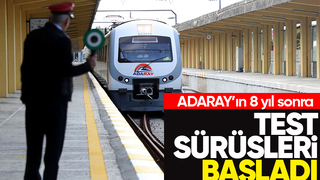 ADARAY 8 yıl sonra Adapazarı Garı’nda Test sürüşleri başladı
