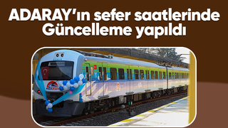 ADARAY’ın sefer saatleri güncellendi