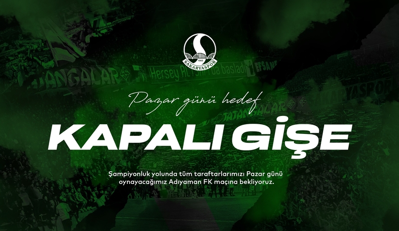 Adıyaman maçının biletleri satışa çıkıyor