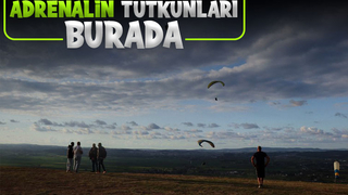 Adrenalin tutkunlarının gözde adresi haline gelen Sakarya Kırantepe yerli ve yabancı turistlerin yoğun ilgisini görüyor