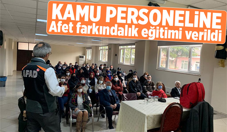 AFAD Akyazı'da afet farkındalık eğitimi verdi