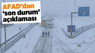 AFAD'dan son dakika açıklaması