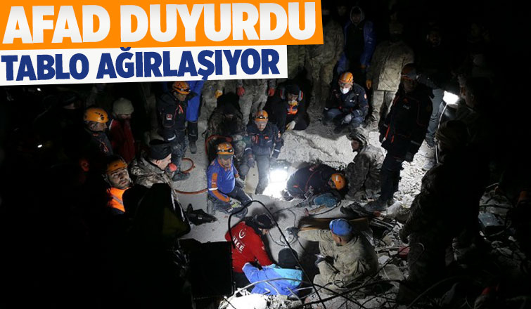 AFAD duyurdu: Can kaybı 3 bin 381