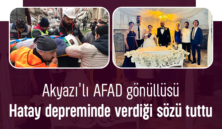 AFAD Gönüllüleri enkazdan kurtardıkları EDA'ya verdikleri sözü tuttu