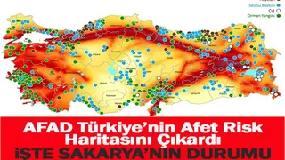 AFAD Türkiye’nin afet risk haritasını çıkardı