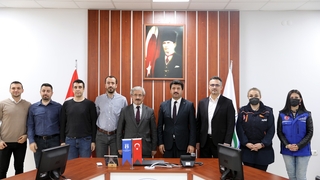 AFAD’dan SUBÜ’ye teşekkür ziyareti