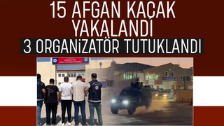 Afgan kaçaklar yakalandı