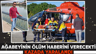 Ağabeyi ölü bulundu, acı haberi vermeye giderken kaza yaptı