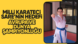 Ağabeyine heveslendi Milli Karateci oldu