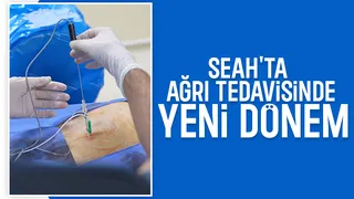 Ağrı tedavisinde yeni uygulama