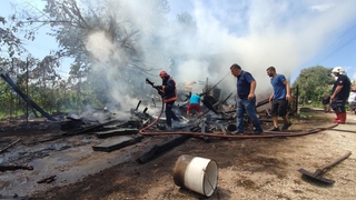 Ahır yandı; 2 büyükbaş hayvan telef oldu