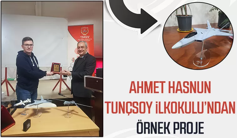 Ahmet Hasnun Tunçsoy İlkokulu’ndan örnek çalışma