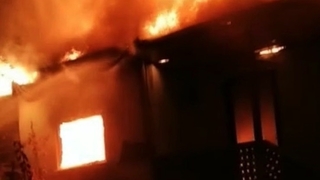 Yangın paniği; Alev alev yandı