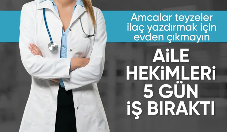 Aile hekimleri iş bıraktı: 10 Ocak'a kadar grev kararı alındı