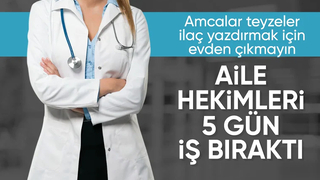 Aile hekimleri iş bıraktı: 10 Ocak'a kadar grev kararı alındı