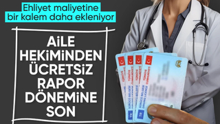 Aile hekimlerinden alınan bazı sağlık raporları ücretli olacak