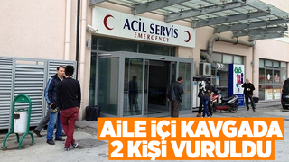 Aile için kavga kanlı bitti