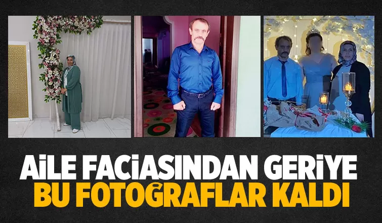 Aile katliamında ölen karı kocadan geriye bu fotoğrafları kaldı