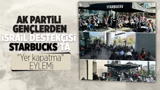 AK Gençlik'ten Starbucks'ta Say Stop eylemi!