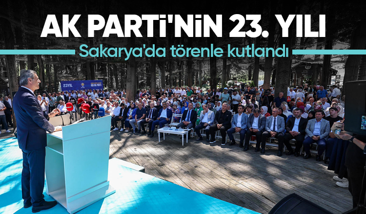 AK Parti 23. kuruluş yıldönümünü Ormanpark'ta kutladı