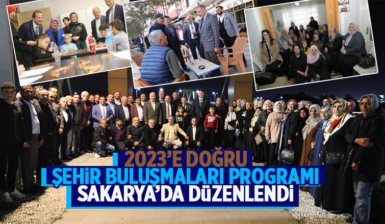 AK Parti'de 2023'e Doğru Şehir Buluşmaları Programı