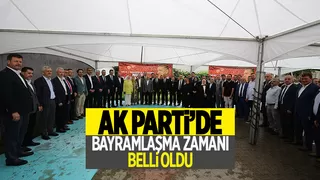 AK Parti'de bayramlaşma töreni düzenlenecek