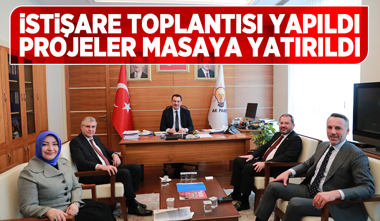 AK Parti'de istişare ve değerlendirme toplantısı yapıldı