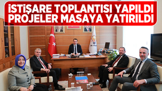 AK Parti'de istişare ve değerlendirme toplantısı yapıldı