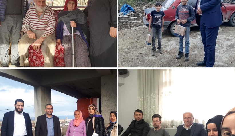 AK Parti'den 123 haneye eş zamanlı ziyaret