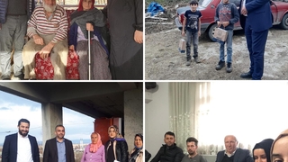 AK Parti'den 123 haneye eş zamanlı ziyaret