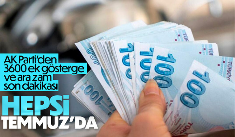 AK Parti'den 3600 ek gösterge ve asgari ücrette ek zam açıklaması