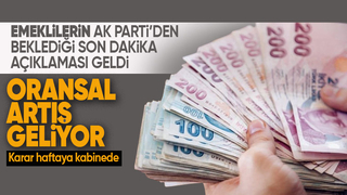 AK Parti'den emekliye ek zam açıklaması: Çalışmalar sürüyor