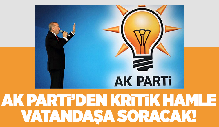 AK Parti'den kritik hamle
