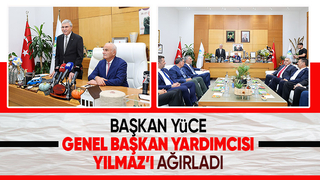 AK Parti Genel Başkan Yardımcısı'ndan Büyükşehire ziyaret