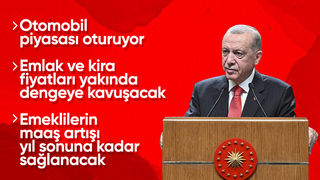 AK Parti Genişletilmiş İl Başkanları Toplantısı'na katılan Cumhurbaşkanı Erdoğan ekonomiye yönelik net mesajlar verdi. 