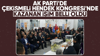 AK Parti Hendek Kongresi'nde başkanlık yarışını o isim kazandı