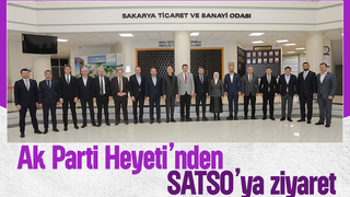 Ak Parti Heyeti'nden SATSO'ya Ziyaret