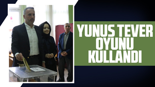 AK Parti İl Başkanı Tever oyunu kullandı
