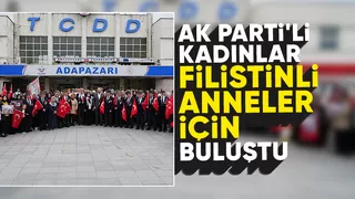 AK Parti Kadın Kolları Filistinli anneler için bir araya geldi