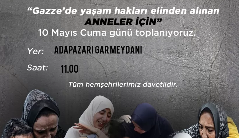 AK Parti Kadın Kolları Gazzeli anneler için basın açıklaması yapacak