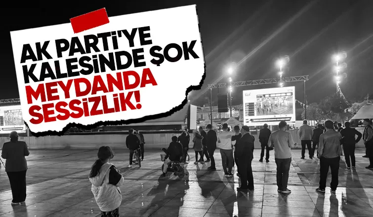 AK Parti'nin kutlama hazırlığı yaptığı Sakarya'da sessizlik