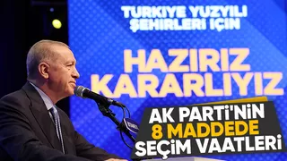 AK Parti'nin yerel seçim beyannamesinin başlıkları
