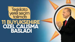 AK Parti'nin yerel seçim hazırlığı 11 büyükşehir için özel çalışma