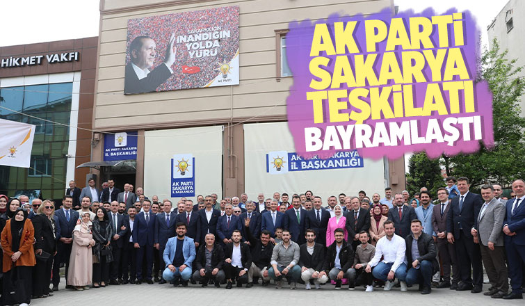 AK Parti Sakarya bayramlaştı