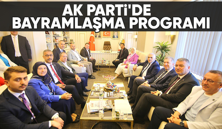AK Parti Sakarya'da bayramlaşma programı