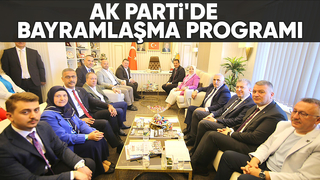 AK Parti Sakarya'da bayramlaşma programı