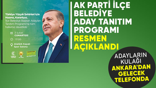 AK Parti Sakarya'da İlçe Belediye Başkan adayları Cumartesi tanıtılacak