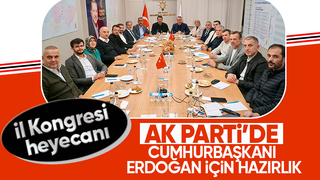 AK Parti Sakarya'da kongre hazırlıklarına başladı
